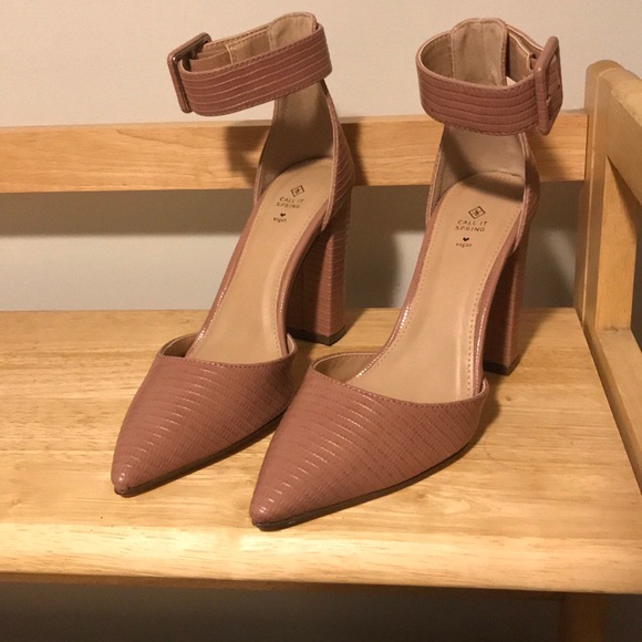 ☀️ 🌻 NEW! Call It Spring Jonieb Block Heels - Picture 3 of 12